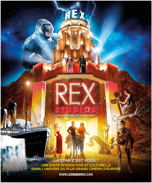 Behind the Scenes of the Grand Rex: 50-Minute Studio Tour - Language options: English, French, German, Italian, Russian, Spanish