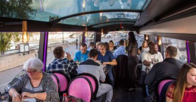 Bus Toqué Champs Elysées Tour w/ 3-Course Dinner & Champagne - What you’re really paying for (and why it can be good value)