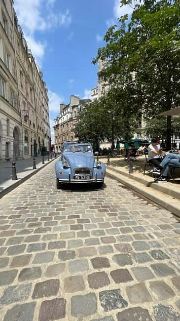 Classic 2CV Tour paris 2h - Price and value: what $256 per group really buys you