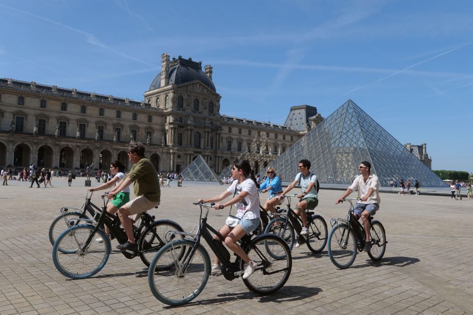 Discover Paris by bike - Concorde to Arènes de Lutèce: wide views, then old stones on foot