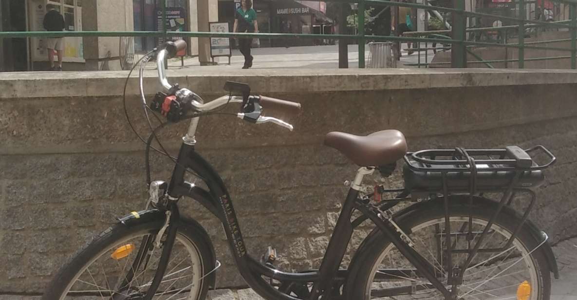 E-bike rental Paris City Center - Key highlights at a glance
