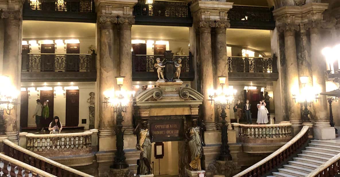 Family-friendly treasure hunt at Opera Garnier - Public rooms, Phantom legends, and that missing costume