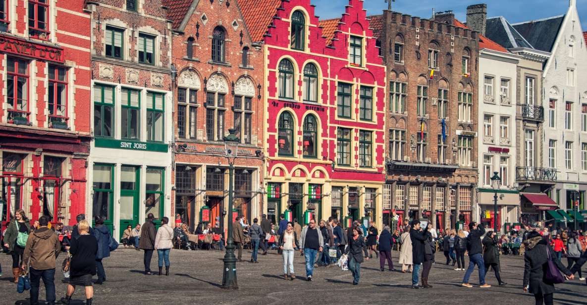 From Paris: Day Trip to the Enchanting Brussels and Bruges - The Bruges Photo Route: Rozenhoedkaai, Bridges, and Belfry