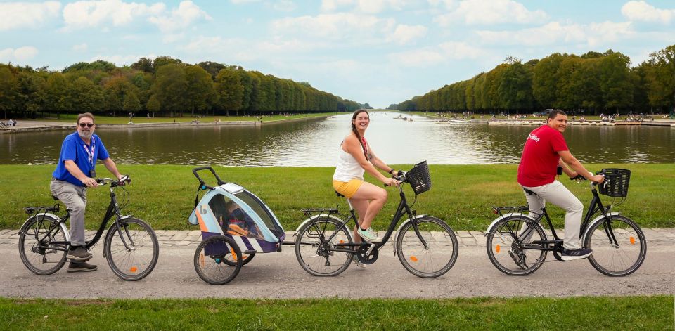 From Paris: Versailles Bike Tour with Gardens & Palace Entry - Timed entry to the Palace of Versailles: making your 2 hours count
