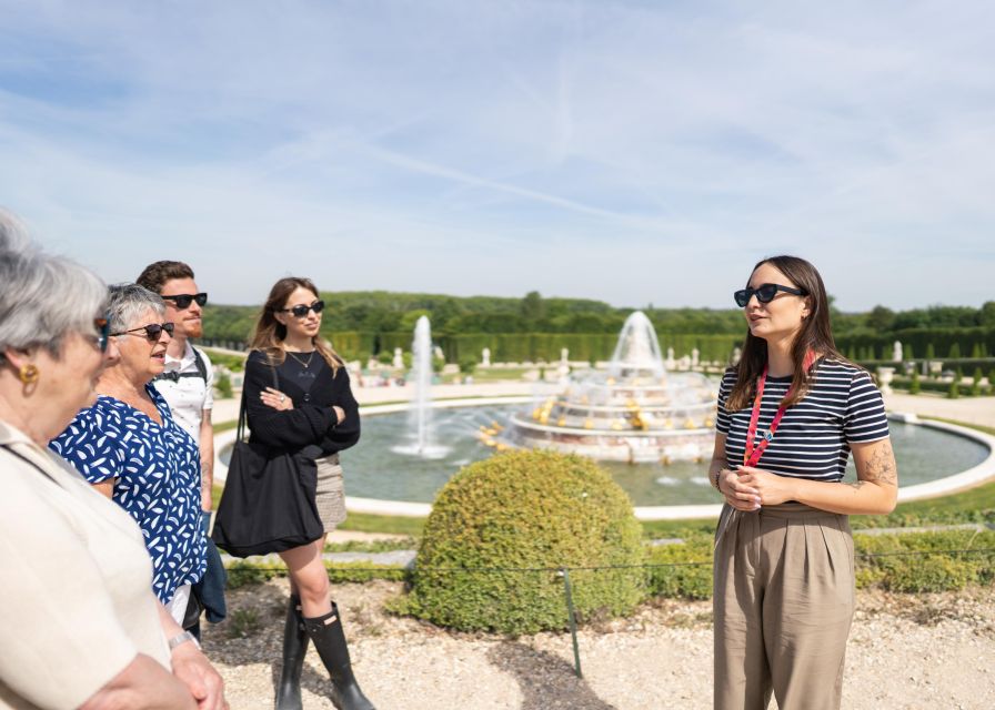 From Paris: Versailles Full-Day Trip by Train - Versailles Gardens with a Schedule: Fountains, Musical Gardens, and Break Time