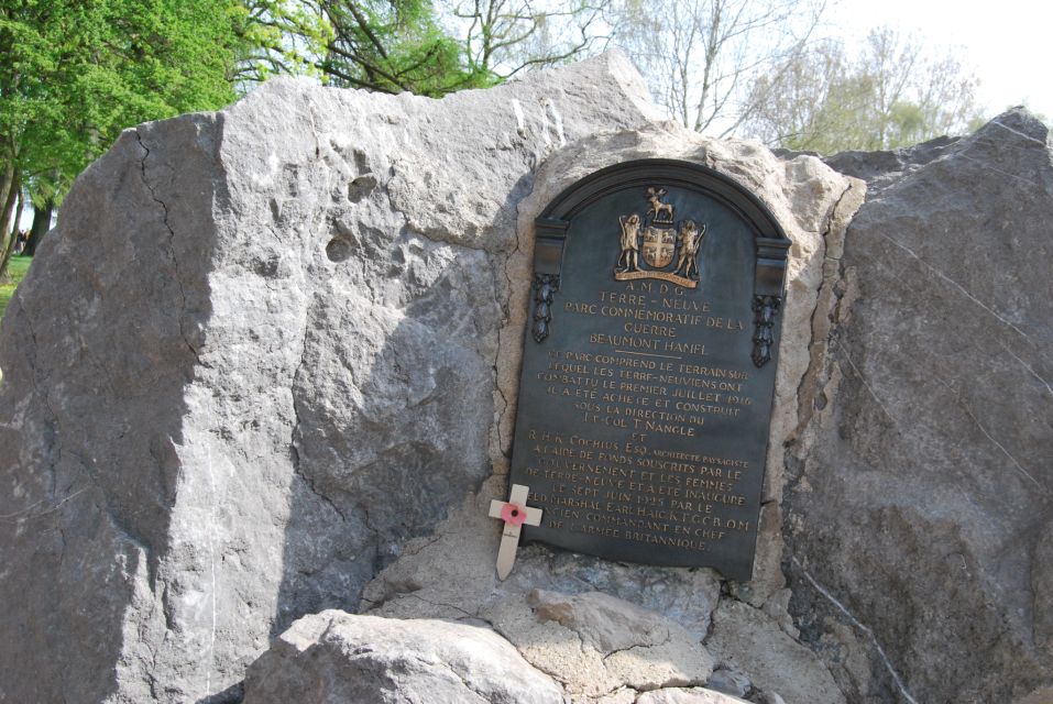 From Paris: WWI Somme Battlefields Full-Day Tour - Beaumont-Hamel and the Newfoundland Memorial: trenches you can actually see