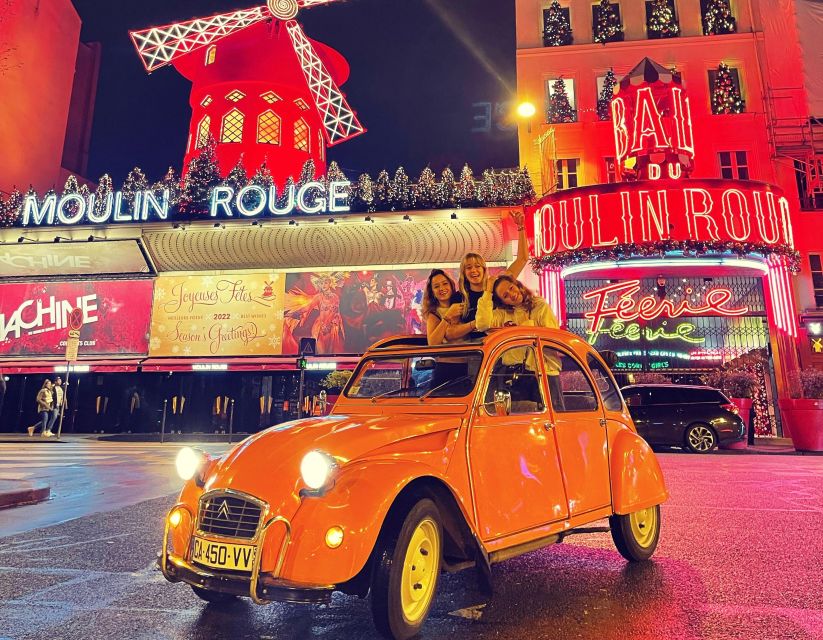 Guided Tour of Paris in Classic Convertible - Key highlights at a glance