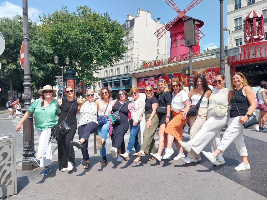 Montmatre Walking Tour: the essential highlights+ - Moulin de la Galette to Moulin Rouge: the party myth, daytime to night