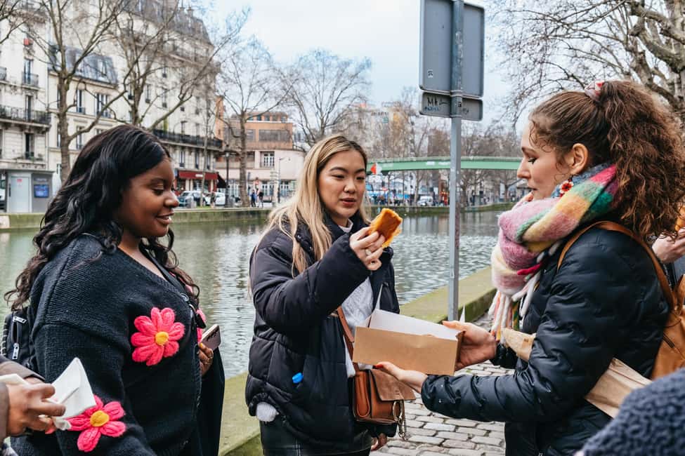 No Diet Club - Unique local Food in Paris! Canal st Martin - The truffle pizza moment: when the tour gets dramatic (in a good way)