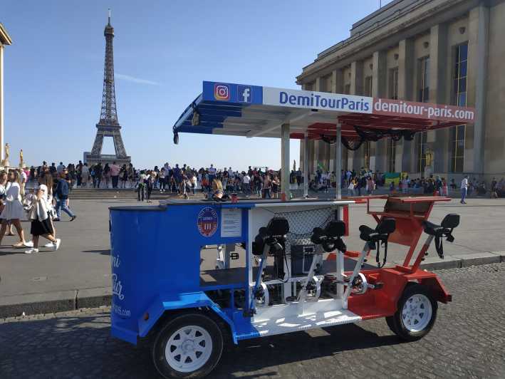 Paris: 1.5-Hour Eiffel Tower Beer Bike Tour - Key points to know before you book
