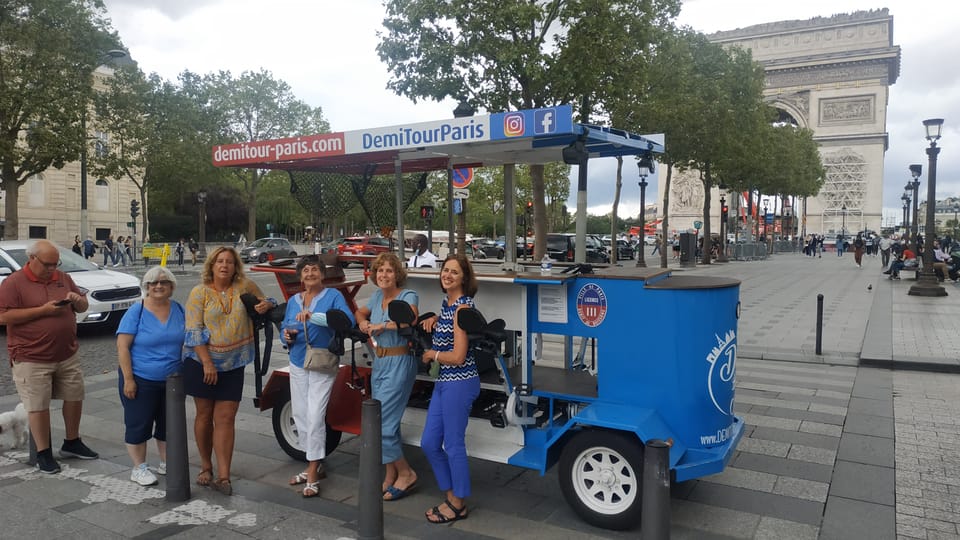 Paris: 1.5-Hour Eiffel Tower Beer Bike Tour - Starting at 63 Av. de la Grande Armée: your first test of time