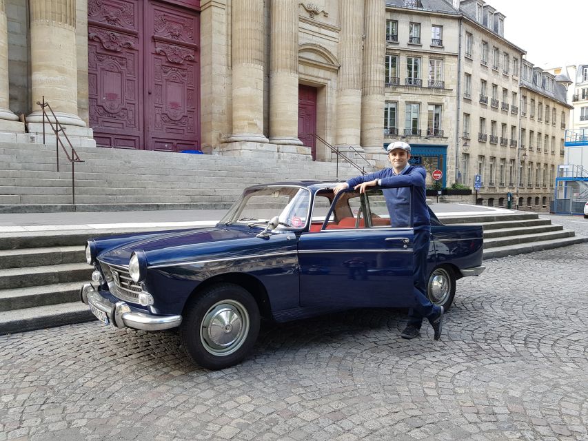 Paris: 1-Hour Tour in a Vintage Car - Eiffel Tower stop: how to get the best photos in 5 minutes