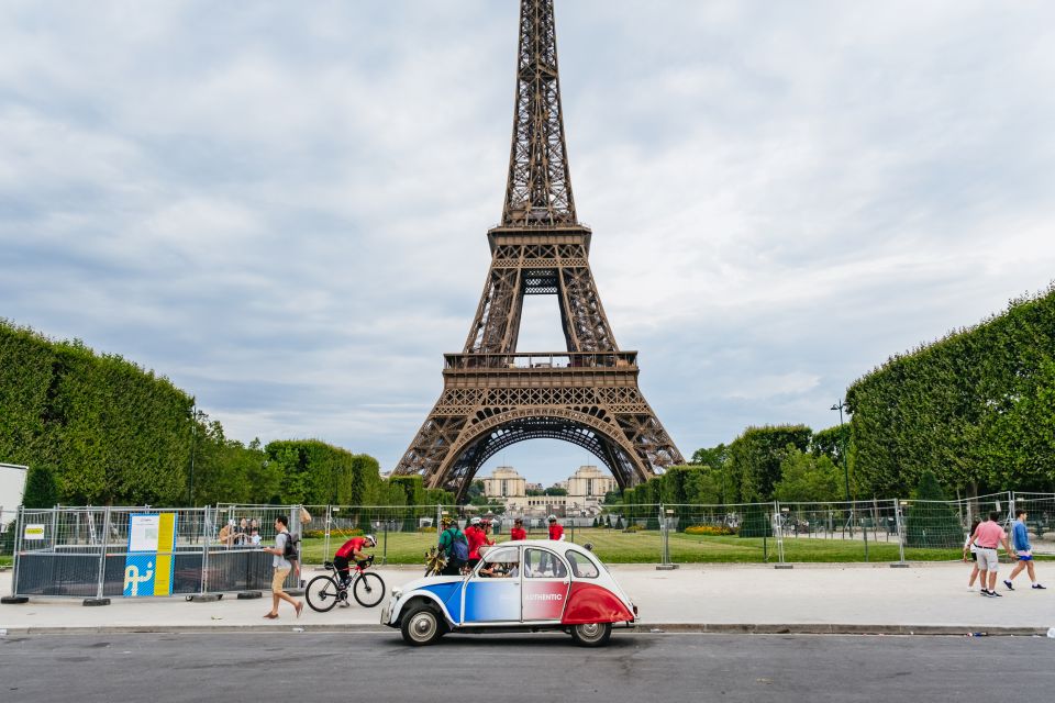 Paris: 1-Hour Vintage Citroen 2CV Tour - Pickup in central Paris: where the time advantage comes from