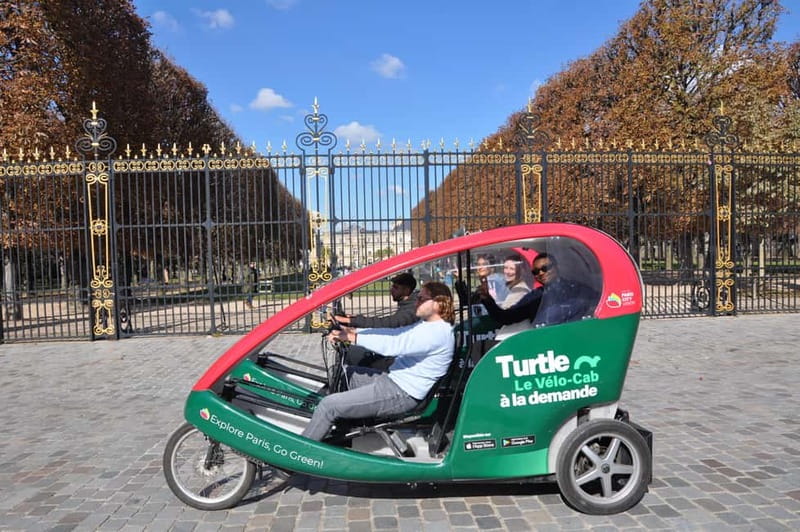 Paris: 2 hours Emily Tour in a Private Rickshaw bike - Key things to know before you go