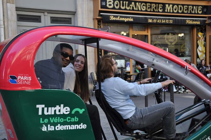 Paris: 2 hours Emily Tour in a Private Rickshaw bike - Private Emily in Paris bike: the value of moving fast (without feeling rushed)