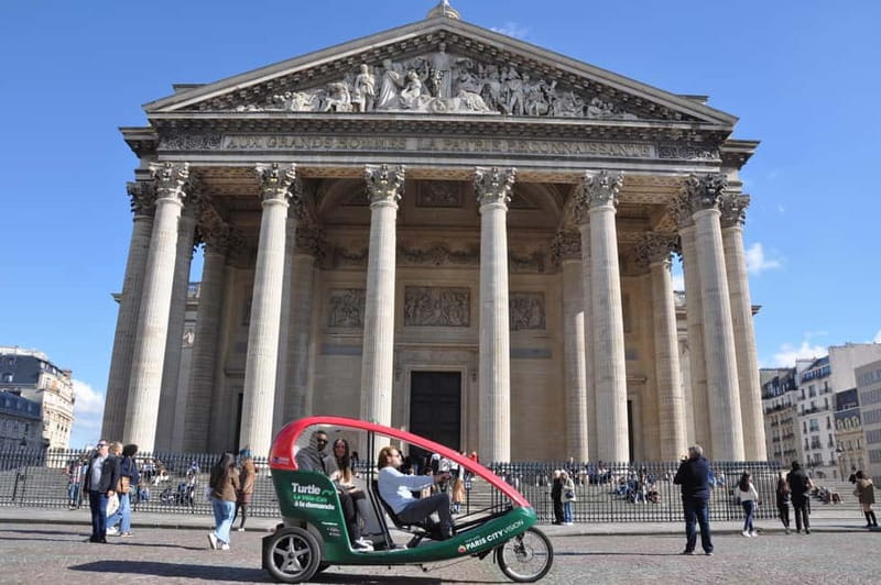 Paris: 2 hours Emily Tour in a Private Rickshaw bike - The Emily route, stop by stop: what you’ll see and what to watch for