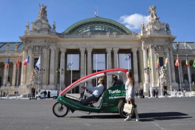 Paris: 2 hours Emily Tour in a Private Rickshaw bike - Meeting at Saint-Michel: easy start, smooth finish
