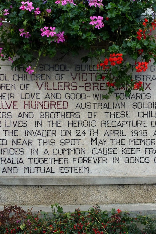 Paris: Anzac Day Day Tour to Villers Bretonneux - Key Highlights Worth Planning For