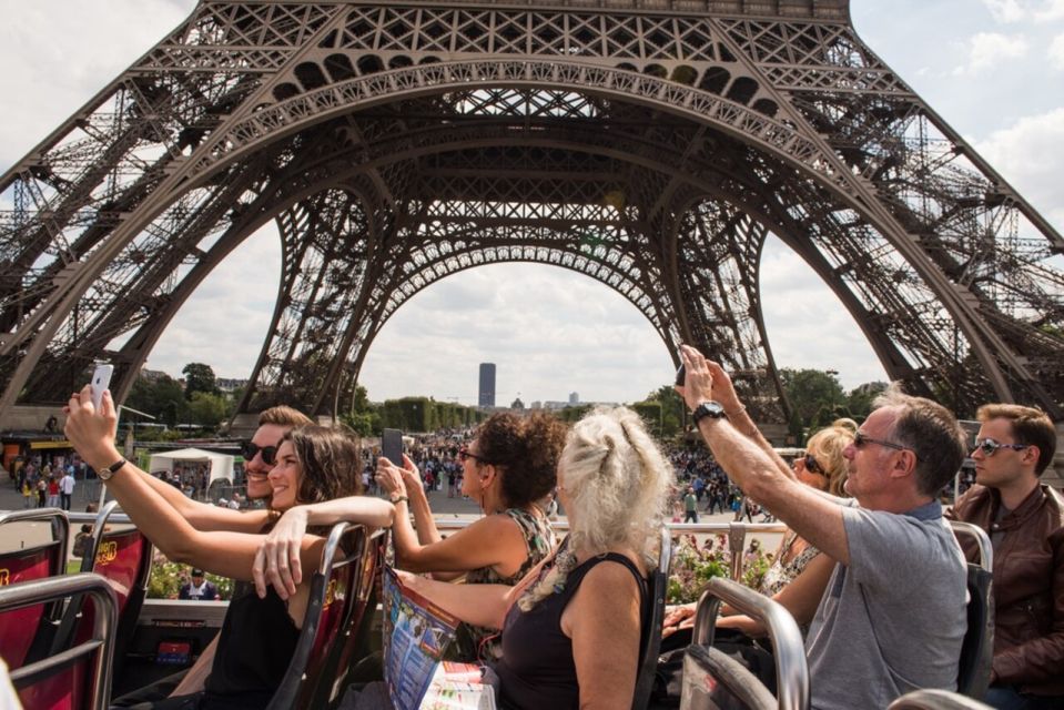 Paris: Arc de Triomphe Ticket & Big Bus Hop-on Hop-off Tour - Seine River Cruise Upgrade From Pontoon No. 3 (Les Bateaux Parisiens)