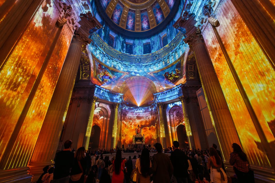 Paris: Aura Invalides Immersive Experience Entry Ticket - 50 minutes of theater inside a historic Dome
