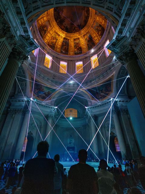 Paris: Aura Invalides Immersive Experience Entry Ticket - Napoleon’s tomb and the 90-meter ceiling: how the show changes your viewpoint