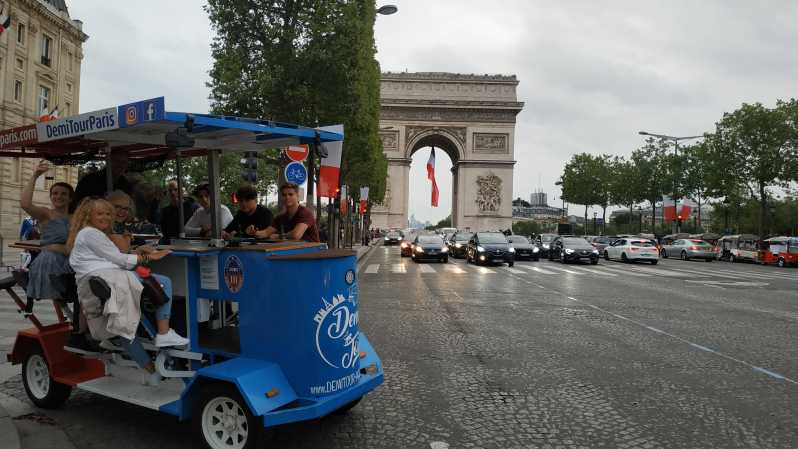 Paris: Beer Bike Bar With Drinks Included - A Beer Bike Bar Is the Shortcut to Fun-First Sightseeing