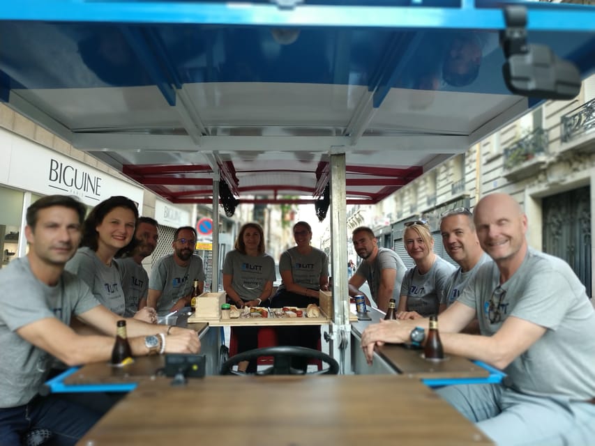Paris: Beer Bike Bar With Drinks Included - Price and Value: What $35 Buys You in One Hour