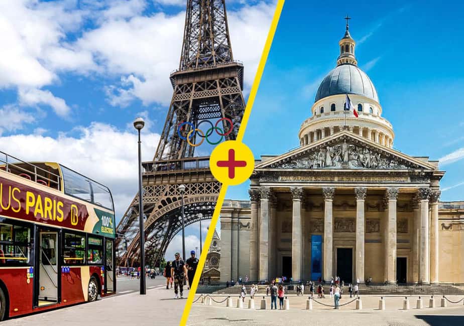 Paris: Big Bus Hop-on Hop-off Tour and Pantheon entrance - Key Things to Know Before You Go