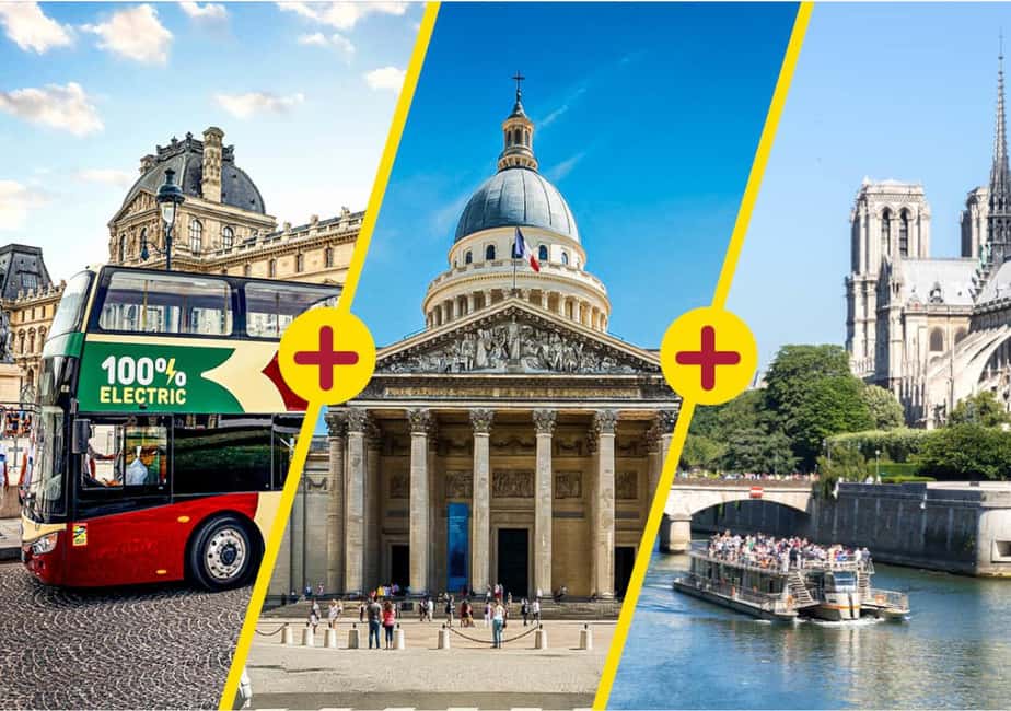 Paris: Big Bus Hop-on Hop-off Tour and Pantheon entrance - How the Big Bus Hop-on/Hop-off Works in One Day