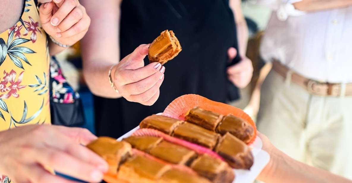 Paris: Chocolate and Pastry Tour with Tastings - Your Starting Point by Metro Blanche (Orange Umbrella Included)