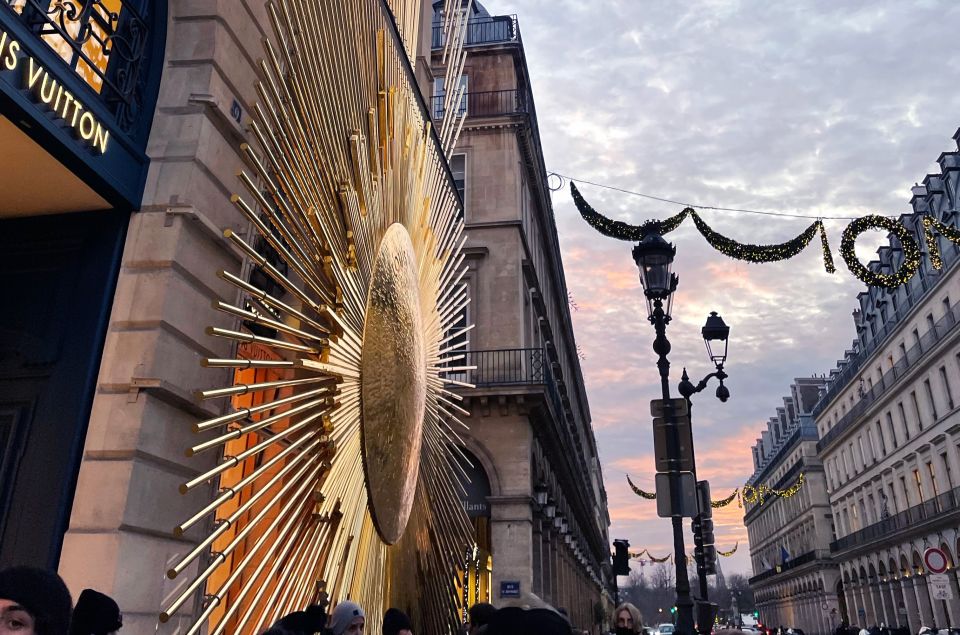 Paris Christmas Lights Walking Tour with Local Guide - Meeting Near Replay on Rue Étienne Marcel