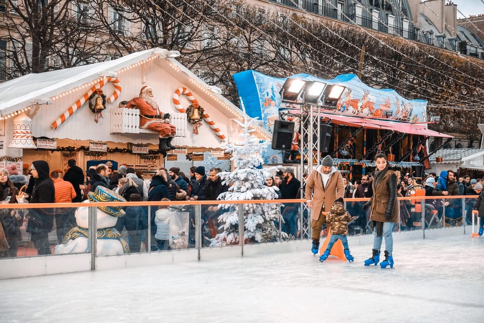 Paris: Christmas Market Guided at Notre Dame & Food Tasting - Notre-Dame First: History, Restoration, and the Big Picture