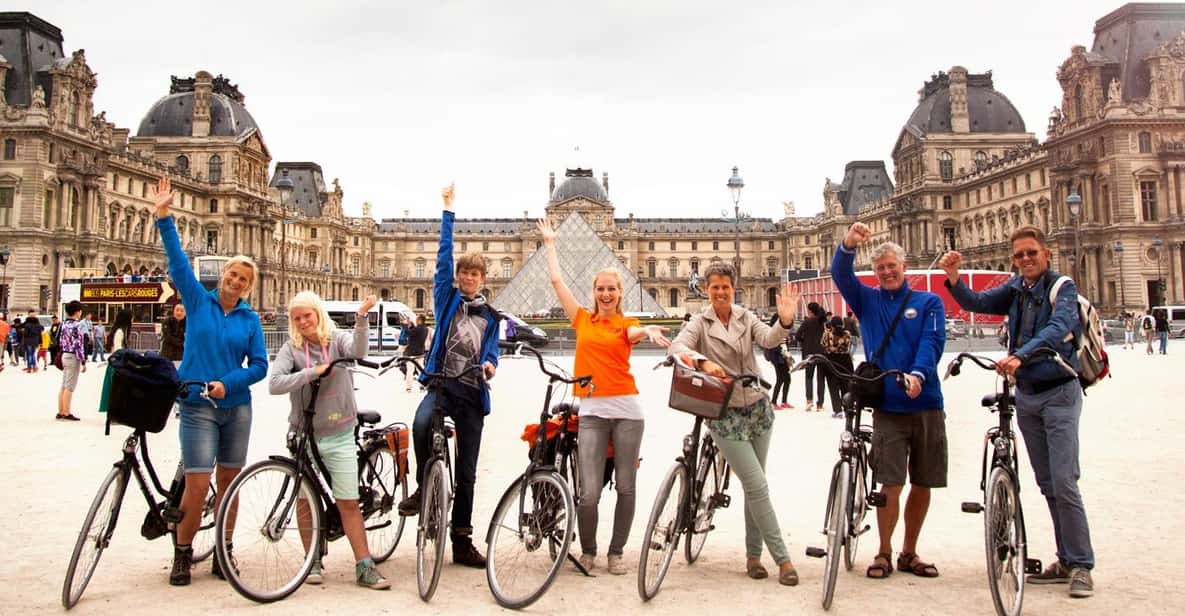 Paris: City Highlights Bike Tour - Stop-by-stop: Palais Garnier, Eiffel Tower, Louvre, Notre-Dame