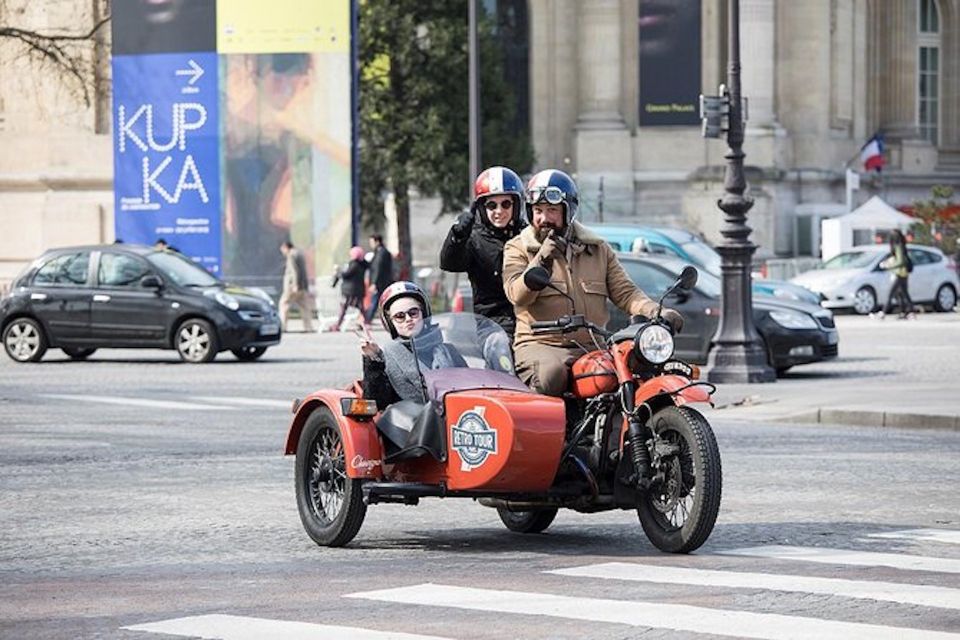 Paris: City Highlights Tour by Vintage Sidecar - Comfort, weather, and seating: small things that matter