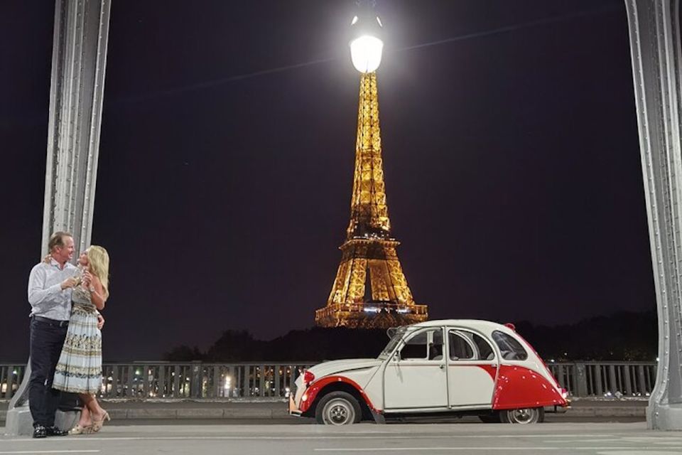 Paris: City Sightseeing Tour at Night in Vintage Car - The pacing: how a 3-hour ride gets you 75–85% of central Paris