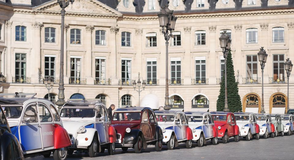 Paris: Classic Sites Tour by Vintage Citroen 2CV - From Les Invalides to Pont Alexandre III: statues, bridges, and palace façades