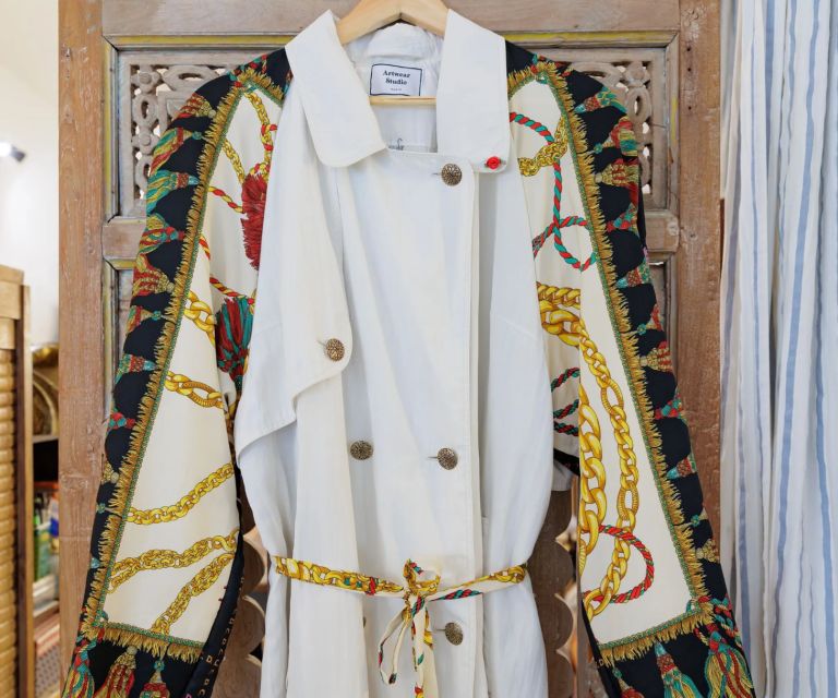 Paris: Couture workshop, upcycle your own jacket - A couture workshop near Montmartre, with real upcycling materials