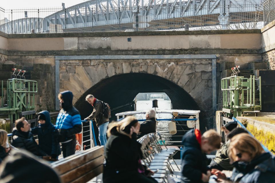 Paris: Cruise on the Saint-Martin Canal and the Seine River - Transition to the Seine: more space, more classic Paris views