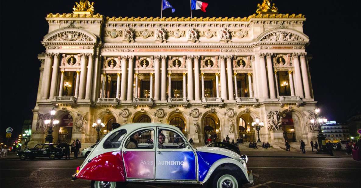 Paris: Discover Paris by Night in a Vintage Car with a Local - Paris by Night in a Vintage Citroën 2CV: The Real-World Vibe