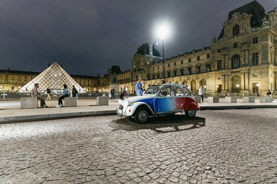 Paris: Discover Paris by Night in a Vintage Car with a Local - Timing Tips: Best Way to Catch the Lights