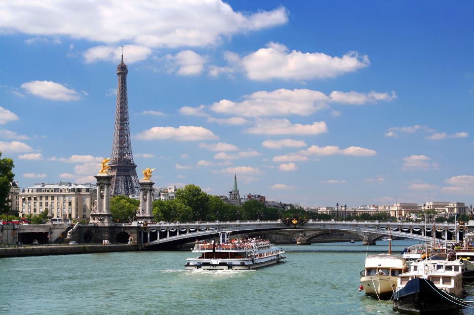 Paris: Eiffel Tower Tour & Seine River Cruise Tour - Eiffel Tower Intro: Dame de Fer Stories, Angles, and a Guide With a Sense of Humor