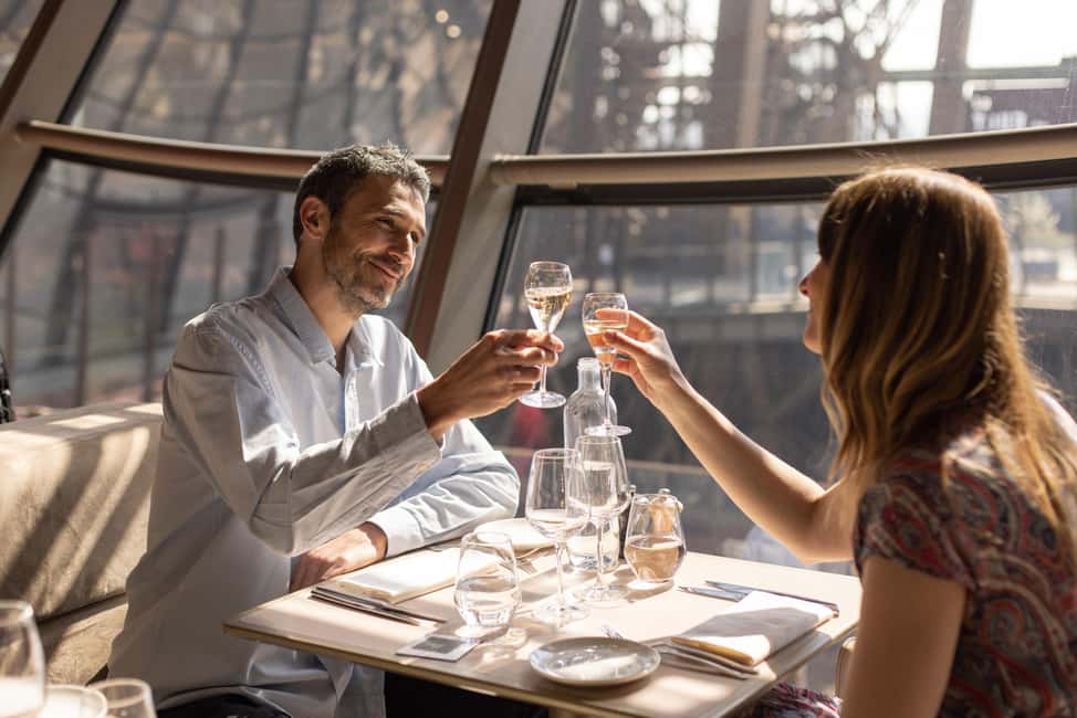 Paris: Eiffel Tower's Madame Brasserie 3-course lunch 12:00 - Madame Brasserie lunch on the Eiffel Tower: what you’re really buying