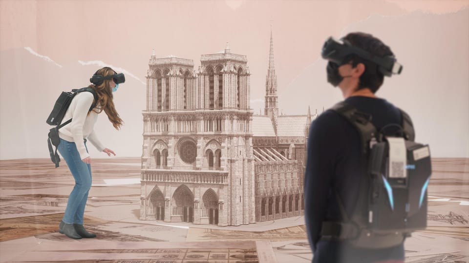 Paris: Eternal Notre-Dame VR Experience Ticket - Backpack, Headset, and the Comfort Reality Check