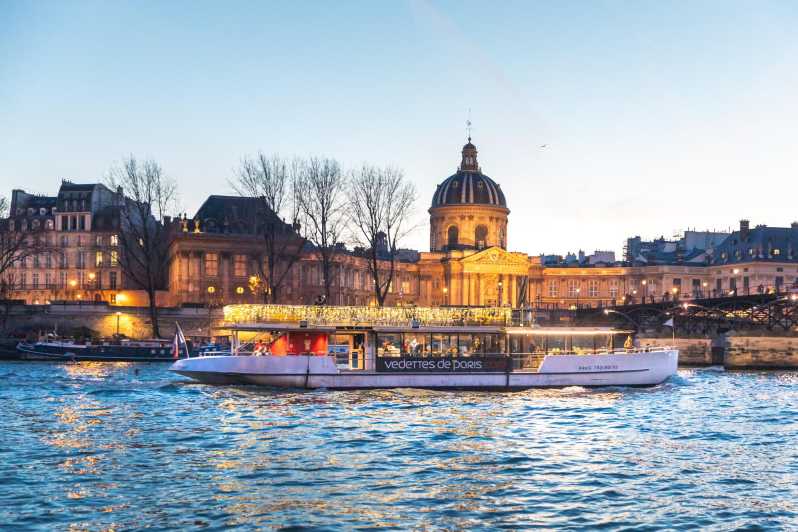 Paris: Evening River Cruise with Music - Electric Seine Cruise Under Eiffel Tower Lights