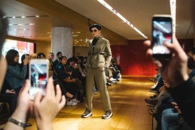 Paris: Fashion Show at Galeries Lafayette Haussmann - Where the show starts: Salon Opéra on the 4th floor
