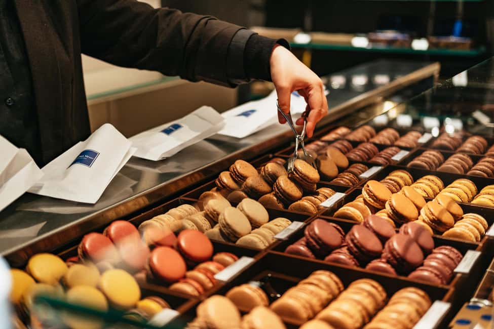 Paris: Gourmet Food Tour with Over 10 Tastings and Wine - Wine bar lunch moment: cheese, charcuterie, and two glasses