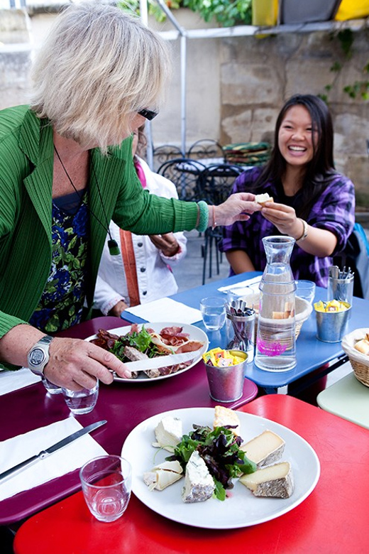 Paris: Guided Bike and Food Tour - A Taste of Paris - Marché d’Aligre French breakfast: cheese, pastries, and coffee done right