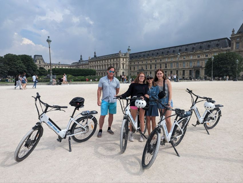 Paris: Guided Private E-bike Sightseeing Tour - Louvre Area, Flame of Liberty, and Arc de Triomphe: The Dramatic Middle