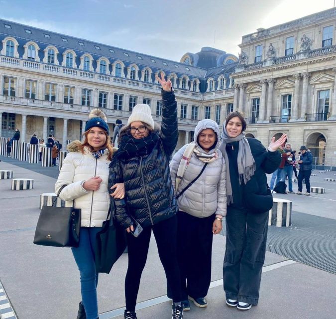 Paris: Guided Walking Tour from Opera Garnier to Notre-Dame - Louvre area photo stop and Palais-Royal: how to keep the day efficient