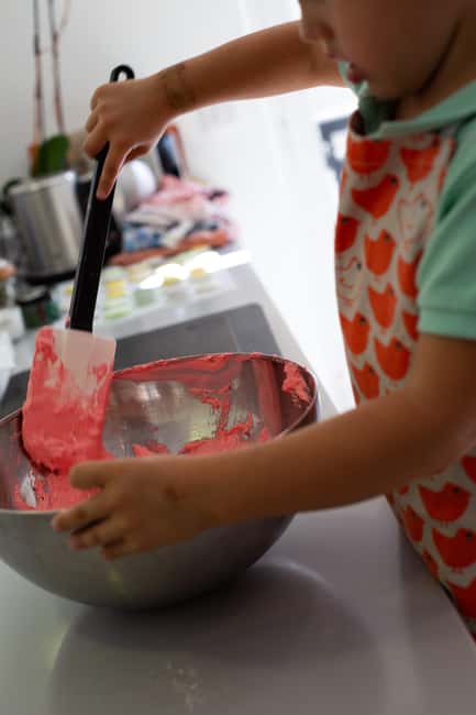 Paris: Kids in the Kitchen - Macaron - Mise en Place First: The Class Starts Like Real French Cooking